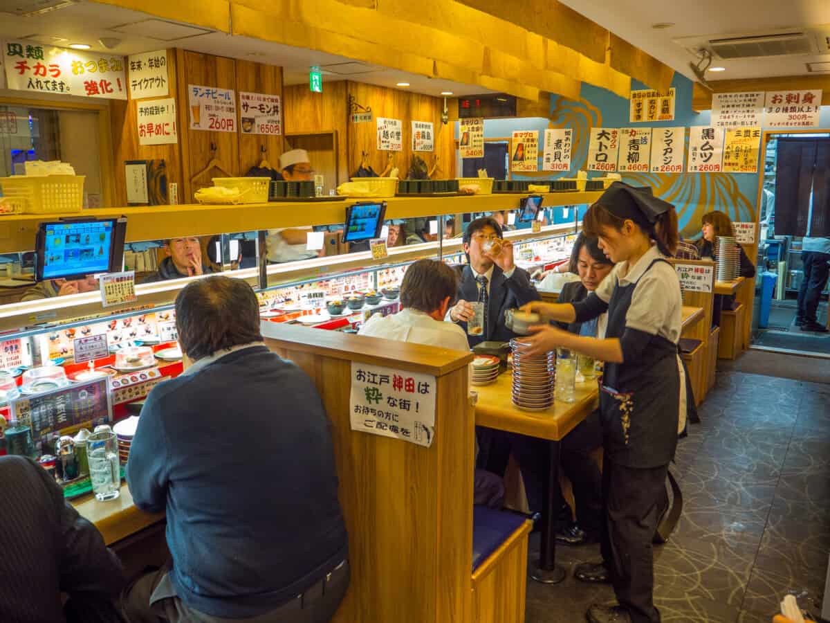 Kaitenzushi Or Conveyor Belt Sushi TankenJapan Com