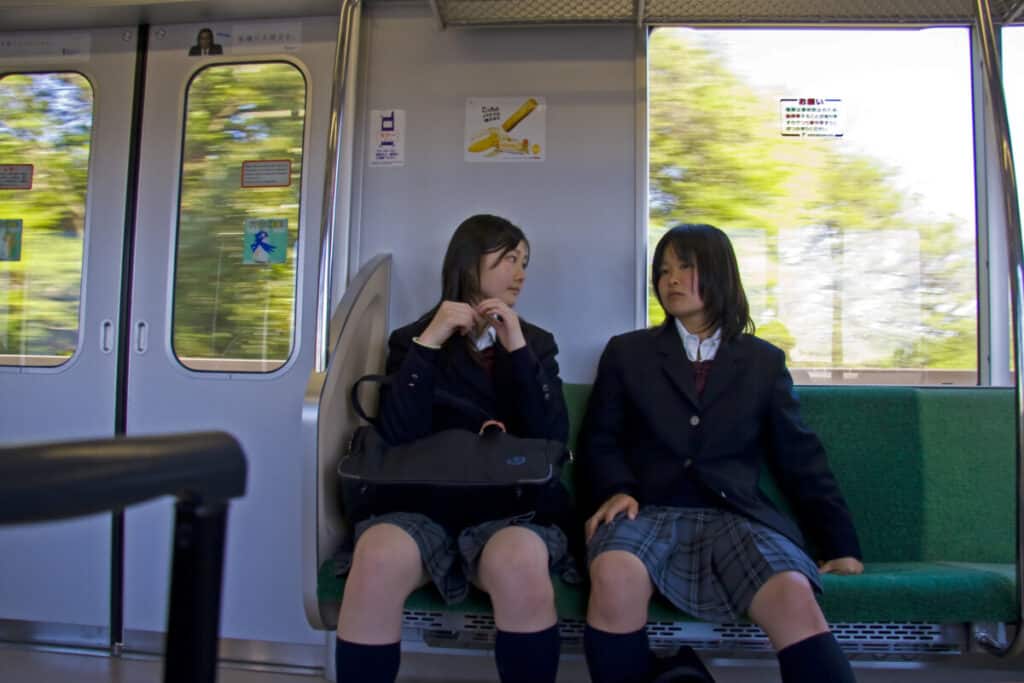 Schoolgirl Bus Japanese Chikan
